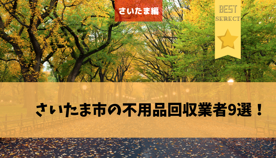 さいたま市の不用品回収業者８選 口コミや評判から本当に選ぶべき業者がわかる 不用品回収比較ナビ